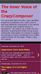 Mobile Screenshot of crazycomposer.blogspot.com