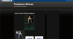 Desktop Screenshot of pantyhosewoman.blogspot.com