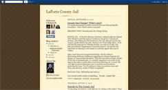 Desktop Screenshot of laportecountyjail.blogspot.com