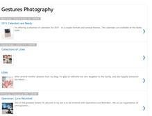 Tablet Screenshot of gesturesphoto.blogspot.com