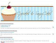 Tablet Screenshot of cupcakesandsassycakes.blogspot.com