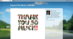 Desktop Screenshot of musiccalender.blogspot.com