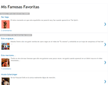 Tablet Screenshot of misfamosasfavoritas.blogspot.com