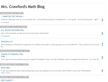 Tablet Screenshot of mrscrawfordsblog.blogspot.com