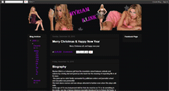 Desktop Screenshot of myriam-klink.blogspot.com