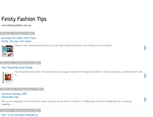 Tablet Screenshot of feistyfashiontips.blogspot.com