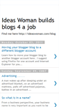 Mobile Screenshot of ideaswoman.blogspot.com