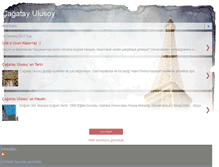 Tablet Screenshot of cagatayulusoymodel.blogspot.com