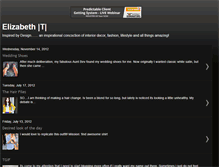 Tablet Screenshot of elizabethtinspire.blogspot.com