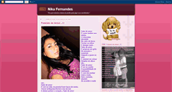 Desktop Screenshot of nikafernandes.blogspot.com