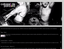 Tablet Screenshot of cabaretdepandora.blogspot.com