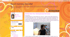 Desktop Screenshot of goodmorningdaniella.blogspot.com