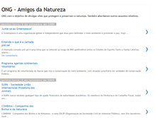 Tablet Screenshot of amigosdanaturezaong.blogspot.com