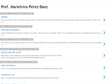 Tablet Screenshot of profmarielviraperezbaez.blogspot.com