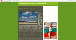 Desktop Screenshot of bulgariaguide.blogspot.com