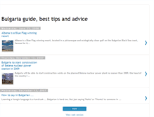 Tablet Screenshot of bulgariaguide.blogspot.com