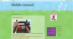 Desktop Screenshot of my-middle-ground.blogspot.com