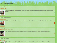 Tablet Screenshot of my-middle-ground.blogspot.com