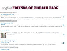 Tablet Screenshot of friendsofmariah.blogspot.com