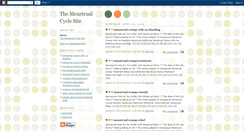 Desktop Screenshot of mymenstrual.blogspot.com