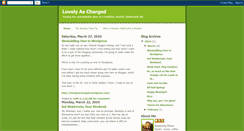 Desktop Screenshot of lovelyascharged.blogspot.com