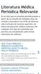 Mobile Screenshot of literaturamedicarelevante.blogspot.com