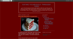 Desktop Screenshot of eatingvicariouslythroughtodd.blogspot.com