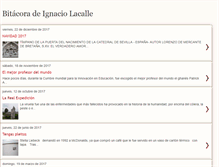 Tablet Screenshot of ignaciolacalle.blogspot.com