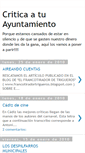 Mobile Screenshot of criticatuayuntamiento.blogspot.com