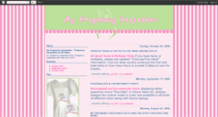 Desktop Screenshot of mypregnancykeepsakes.blogspot.com