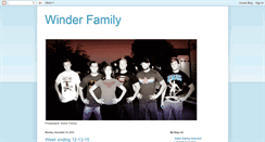 Desktop Screenshot of ghwinderfamily.blogspot.com