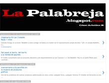 Tablet Screenshot of lapalabreja.blogspot.com