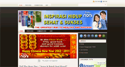 Desktop Screenshot of inspirasihidupsehatsukses.blogspot.com