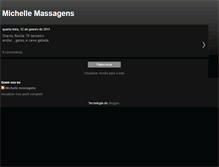 Tablet Screenshot of michellemassagens.blogspot.com