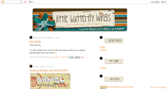 Desktop Screenshot of little-butterflywings.blogspot.com