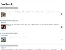 Tablet Screenshot of darrenjuddfamily.blogspot.com