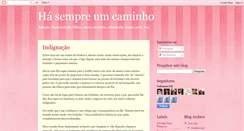 Desktop Screenshot of hasempreumcaminho.blogspot.com