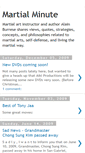 Mobile Screenshot of martialminute.blogspot.com