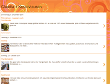 Tablet Screenshot of claudia-kreativtausch.blogspot.com