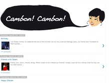 Tablet Screenshot of camboncambon.blogspot.com