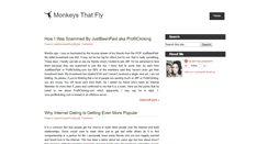 Desktop Screenshot of monkeysthatfly.blogspot.com