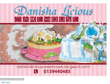 Tablet Screenshot of danishaliciouscakehouse.blogspot.com