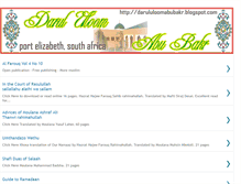 Tablet Screenshot of darululoombooks.blogspot.com