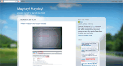 Desktop Screenshot of maydaymydays.blogspot.com