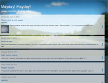 Tablet Screenshot of maydaymydays.blogspot.com