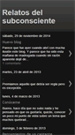 Mobile Screenshot of microrelatosdelsubconsciente.blogspot.com