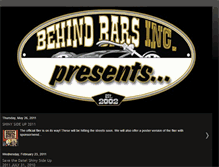 Tablet Screenshot of behindbarsincpresents.blogspot.com