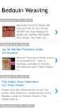 Mobile Screenshot of beduinweaving.blogspot.com