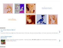 Tablet Screenshot of otakutakeout.blogspot.com