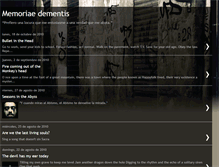 Tablet Screenshot of memoriaedementis.blogspot.com